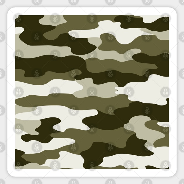 Camouflage Sticker by Minimo Creation